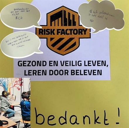 bedankt riskfactory