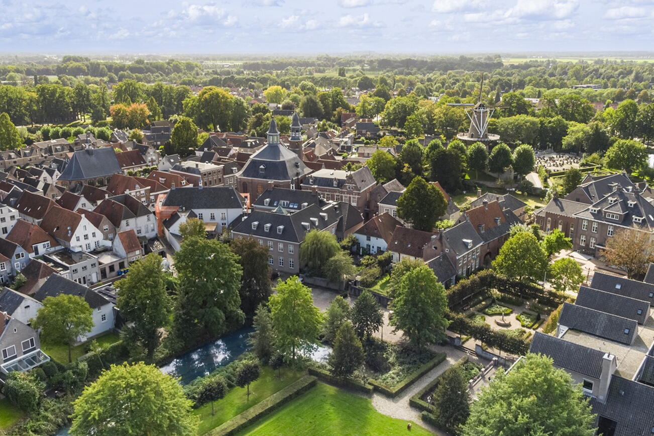 Luchtfoto van Ravenstein