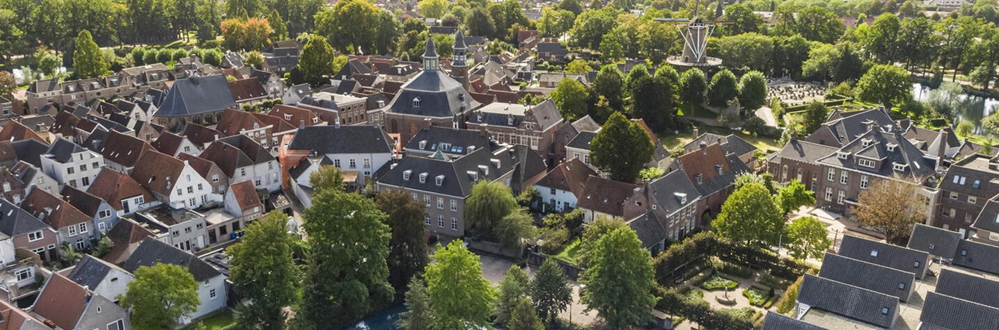 Luchtfoto van Ravenstein